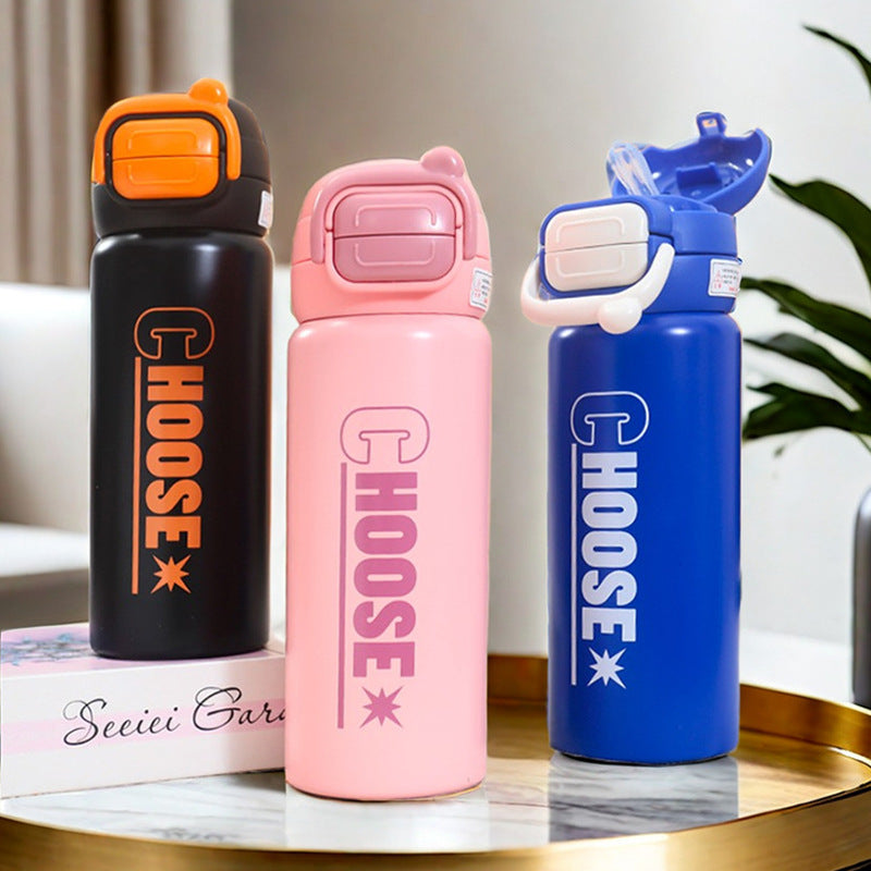 Creative Stainless Steel Double Headed Water Bottle